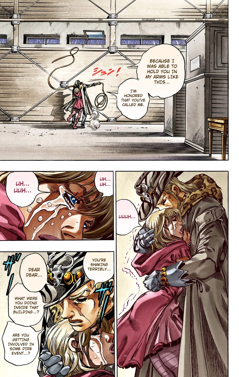JoJo's Bizarre Adventure Steel Ball Run Colored Manga