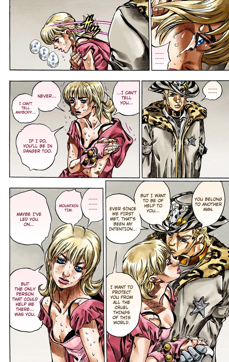 JoJo's Bizarre Adventure Steel Ball Run Colored Manga