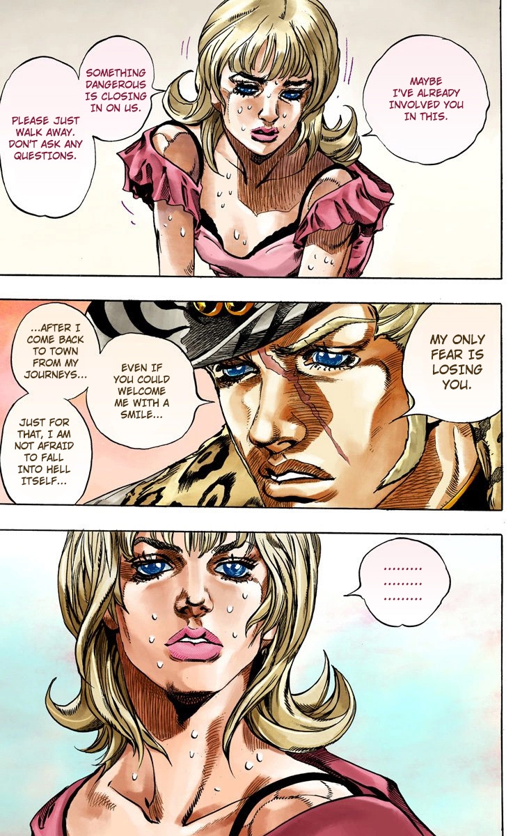 JoJo's Bizarre Adventure Steel Ball Run Colored Manga
