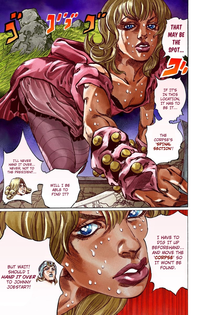 JoJo's Bizarre Adventure Steel Ball Run Colored Manga