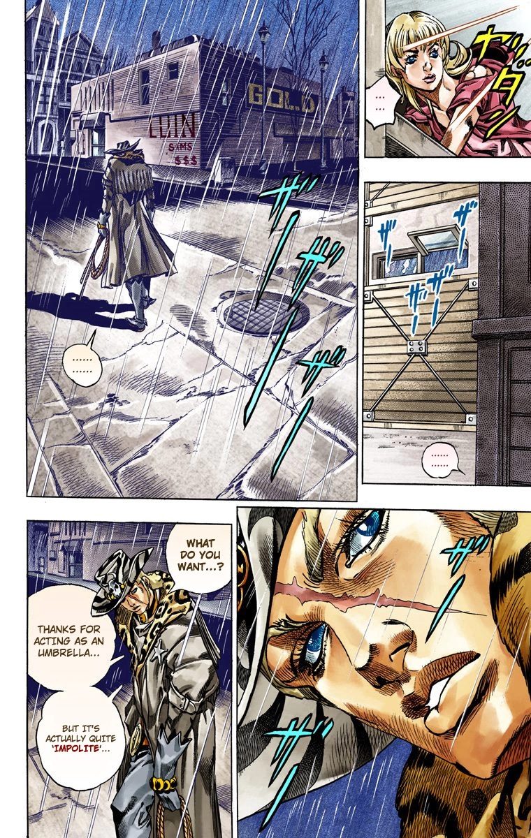 JoJo's Bizarre Adventure Steel Ball Run Colored Manga