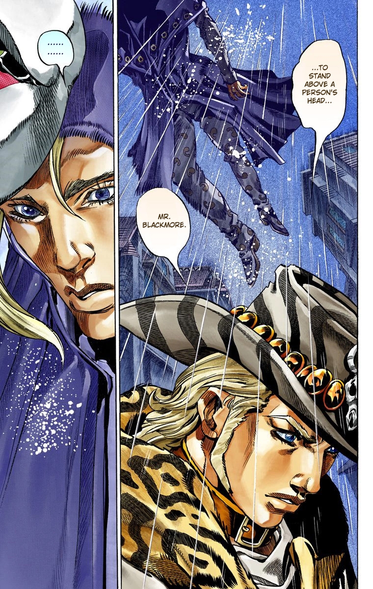 JoJo's Bizarre Adventure Steel Ball Run Colored Manga