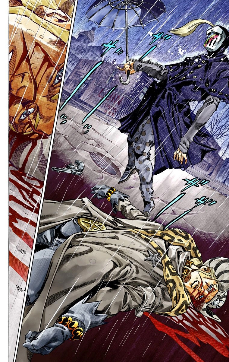 JoJo's Bizarre Adventure Steel Ball Run Colored Manga
