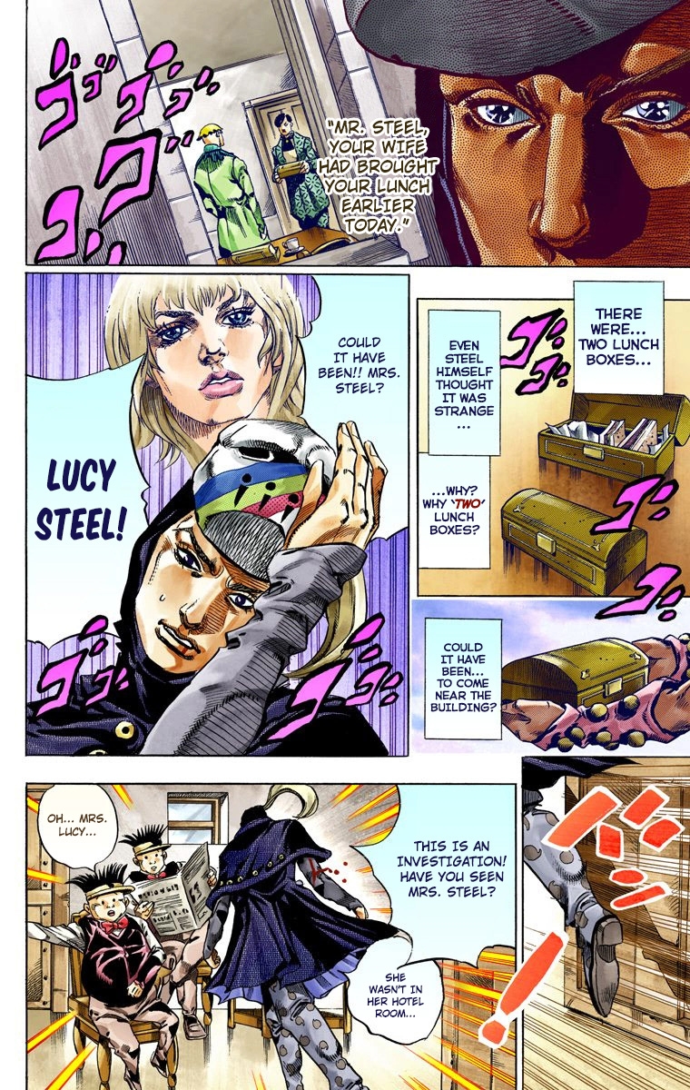 JoJo's Bizarre Adventure Steel Ball Run Colored Manga