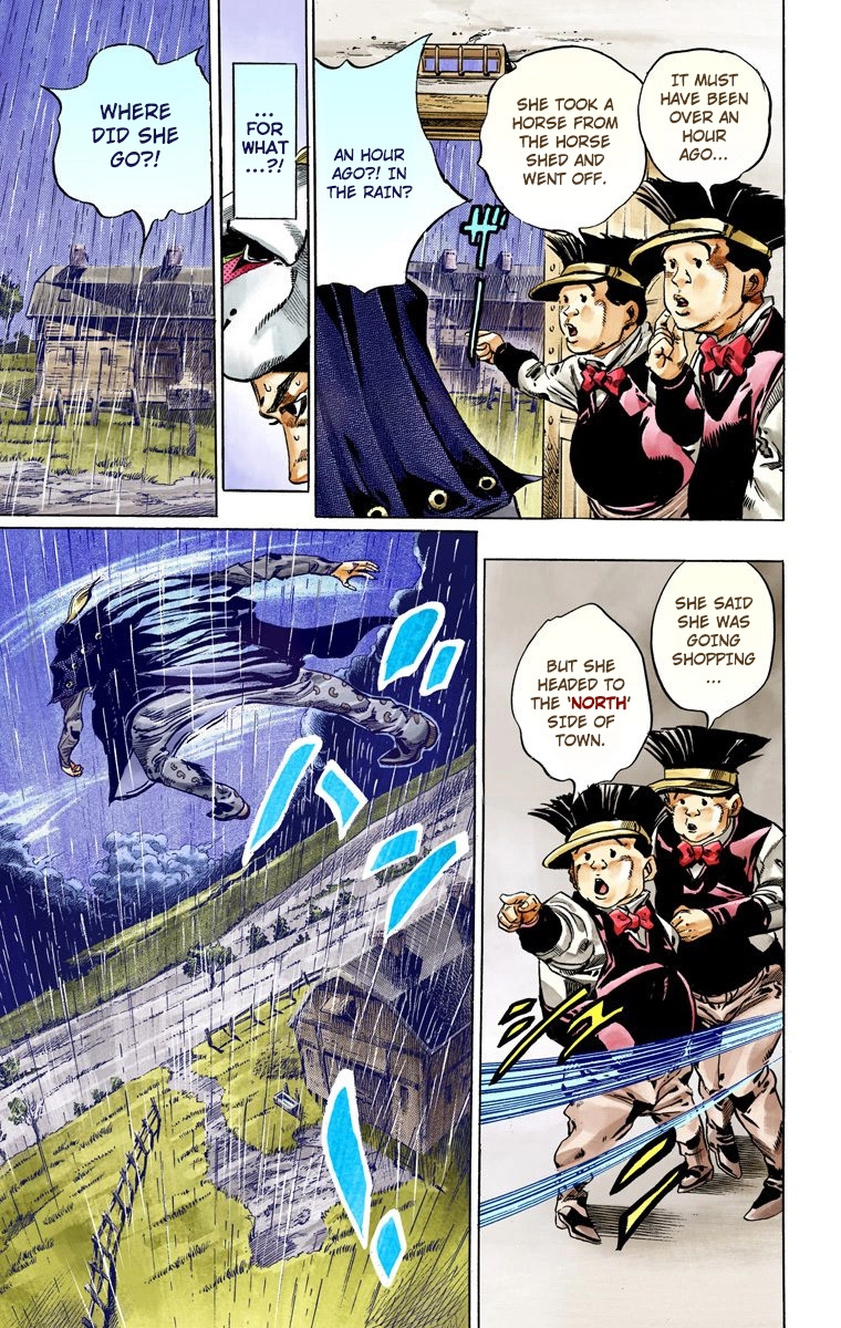 JoJo's Bizarre Adventure Steel Ball Run Colored Manga