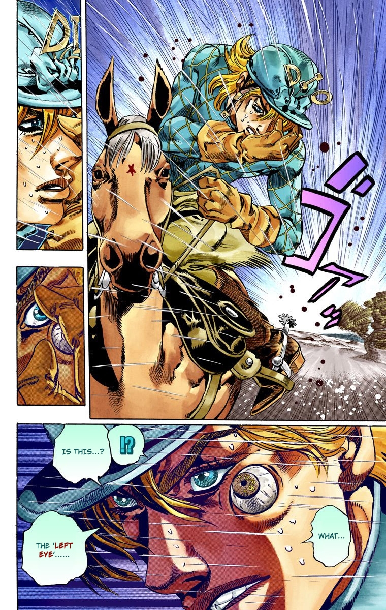 JoJo's Bizarre Adventure Steel Ball Run Colored Manga