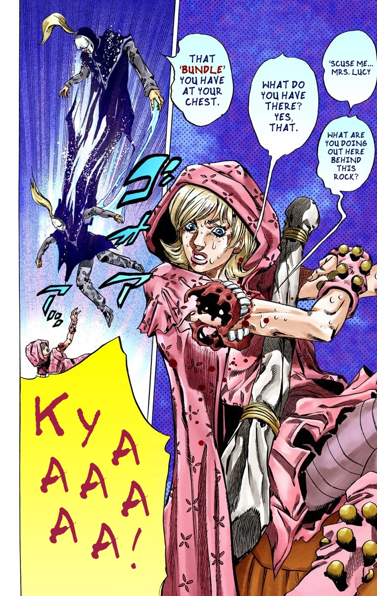 JoJo's Bizarre Adventure Steel Ball Run Colored Manga