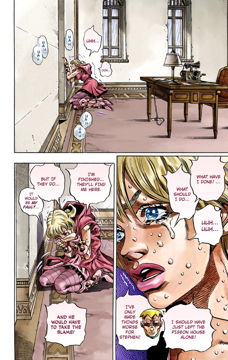JoJo's Bizarre Adventure Steel Ball Run Colored Manga