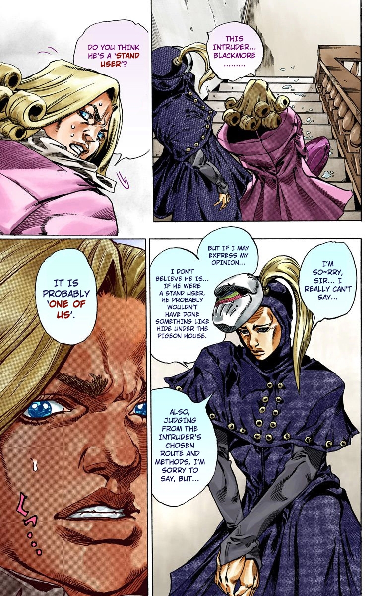 JoJo's Bizarre Adventure Steel Ball Run Colored Manga