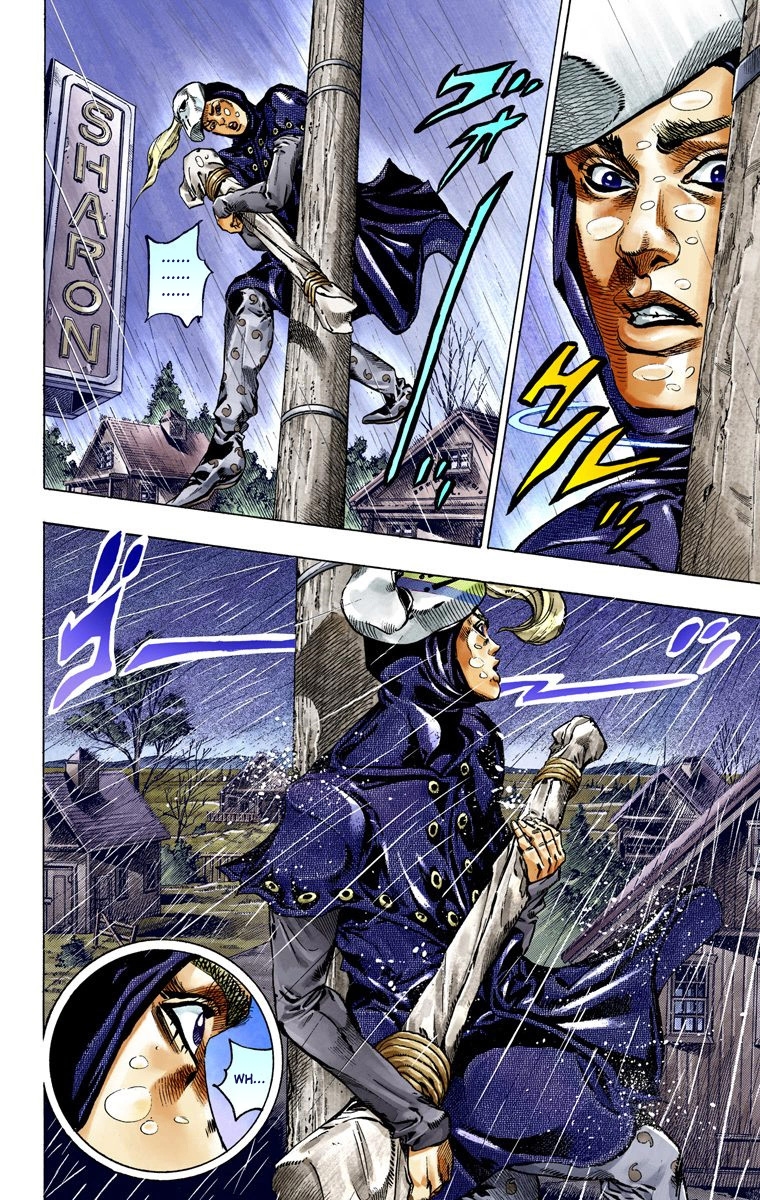 JoJo's Bizarre Adventure Steel Ball Run Colored Manga