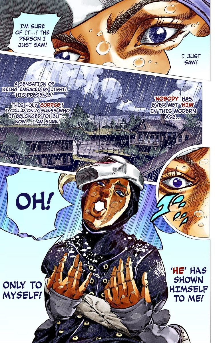 JoJo's Bizarre Adventure Steel Ball Run Colored Manga