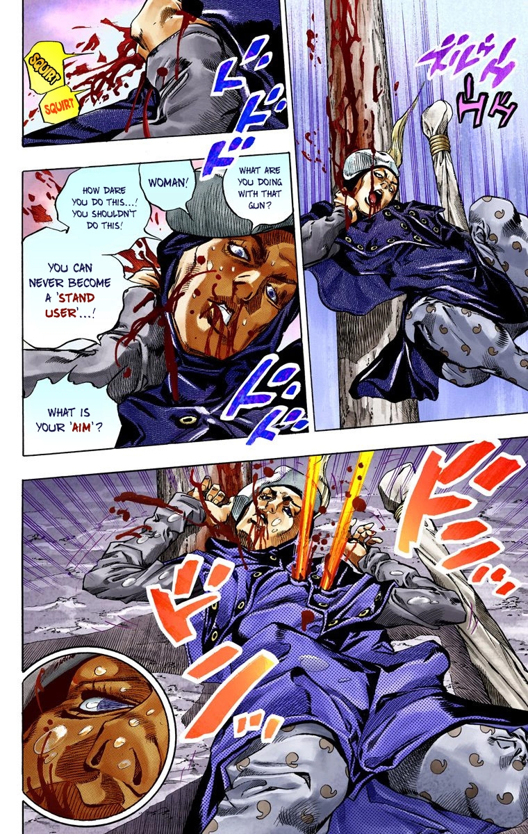 JoJo's Bizarre Adventure Steel Ball Run Colored Manga