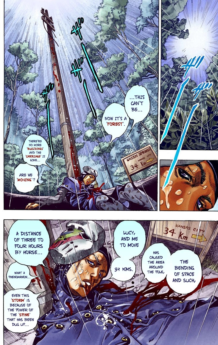 JoJo's Bizarre Adventure Steel Ball Run Colored Manga