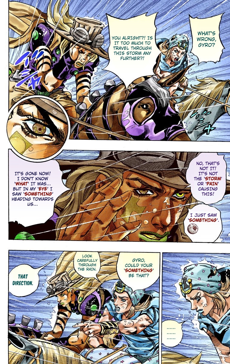 JoJo's Bizarre Adventure Steel Ball Run Colored Manga