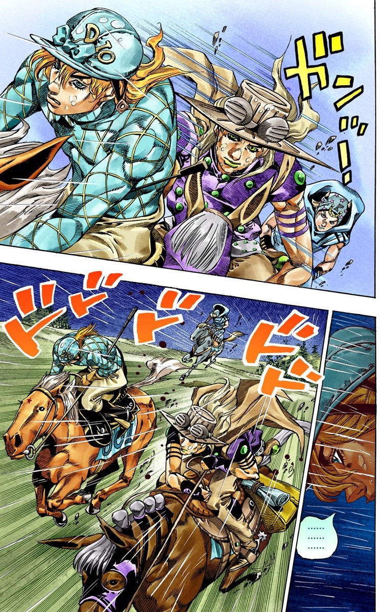 JoJo's Bizarre Adventure Steel Ball Run Colored Manga