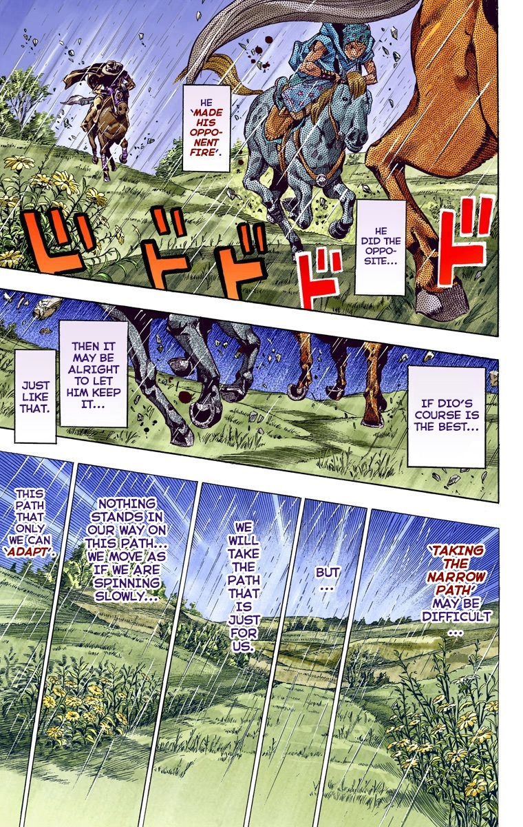 JoJo's Bizarre Adventure Steel Ball Run Colored Manga