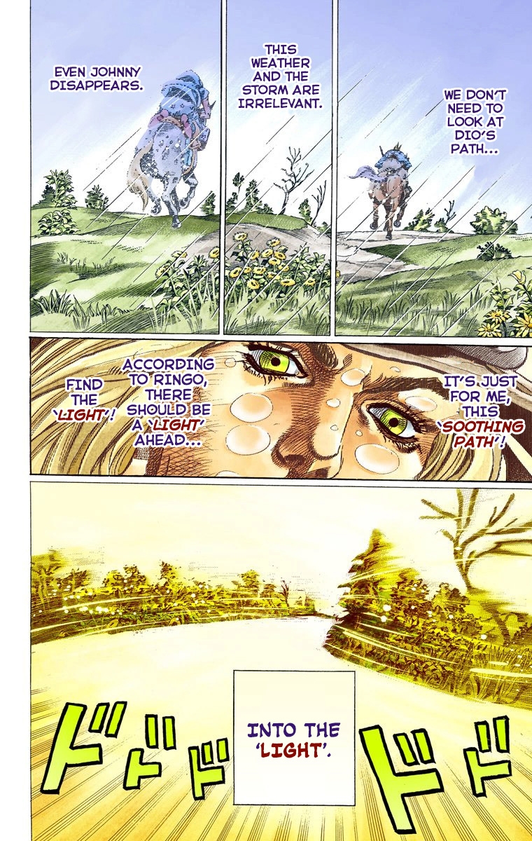JoJo's Bizarre Adventure Steel Ball Run Colored Manga