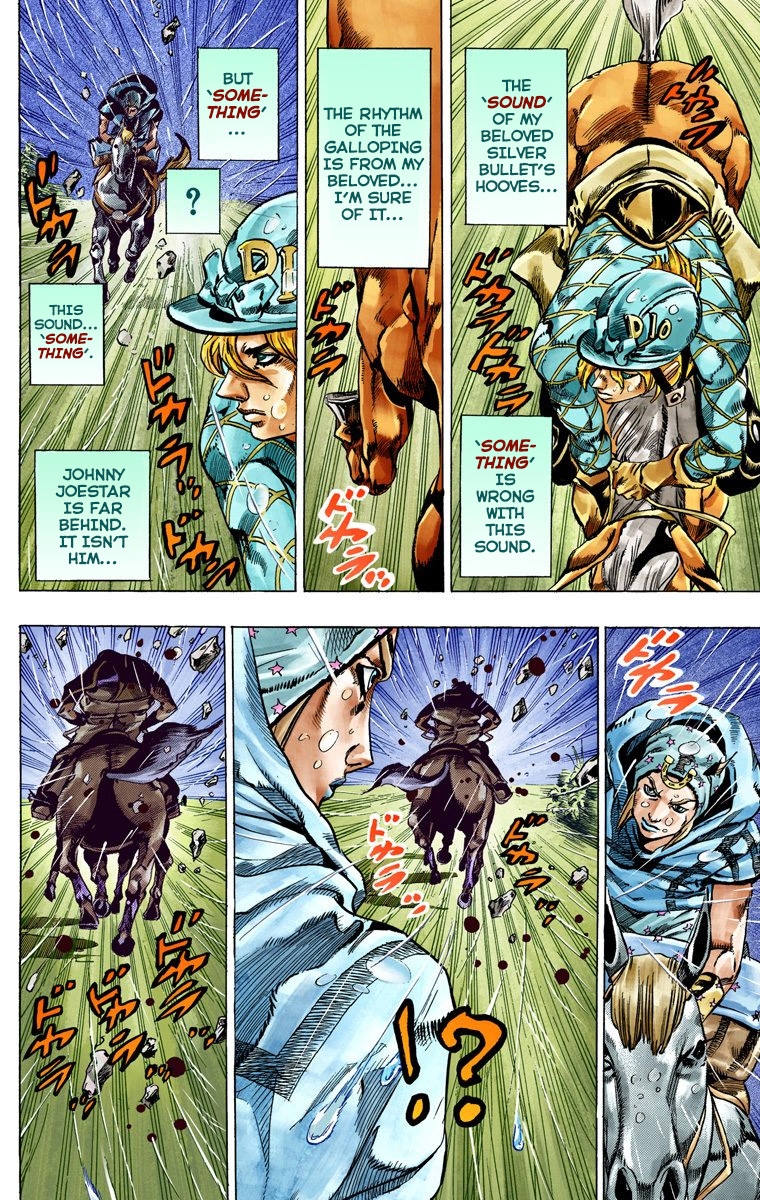 JoJo's Bizarre Adventure Steel Ball Run Colored Manga