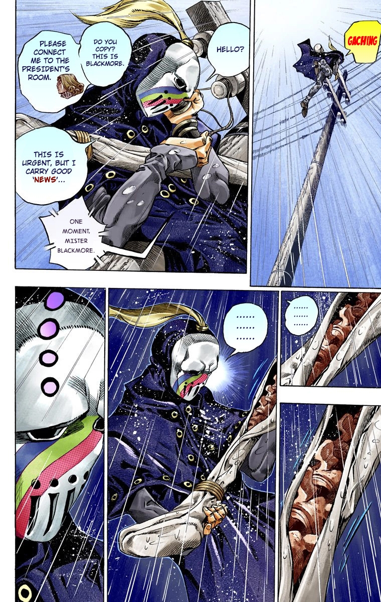 JoJo's Bizarre Adventure Steel Ball Run Colored Manga