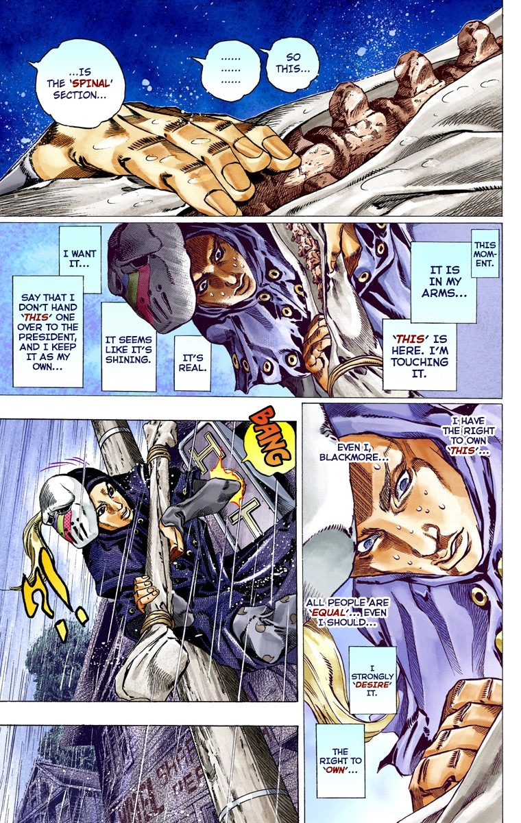 JoJo's Bizarre Adventure Steel Ball Run Colored Manga