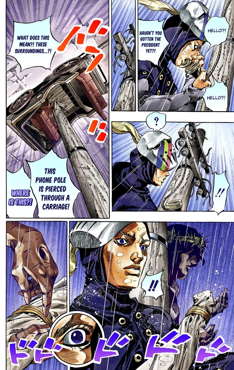 JoJo's Bizarre Adventure Steel Ball Run Colored Manga
