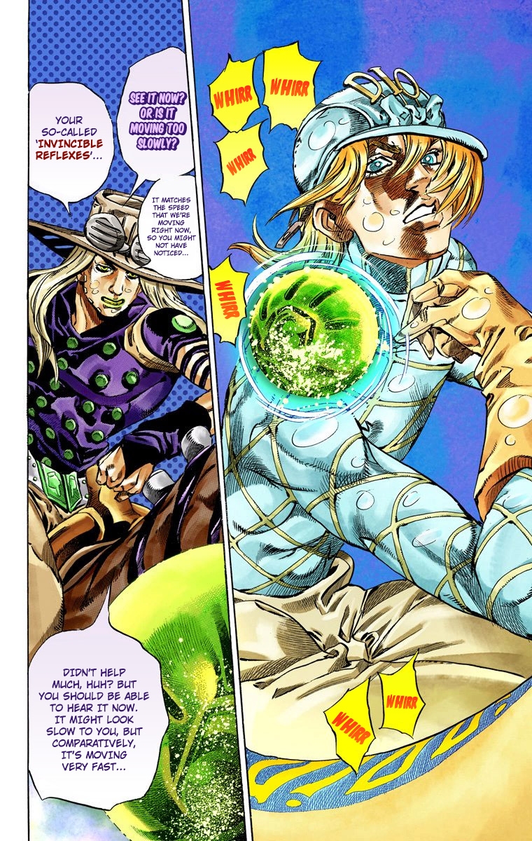 JoJo's Bizarre Adventure Steel Ball Run Colored Manga