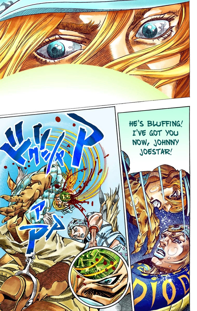 JoJo's Bizarre Adventure Steel Ball Run Colored Manga