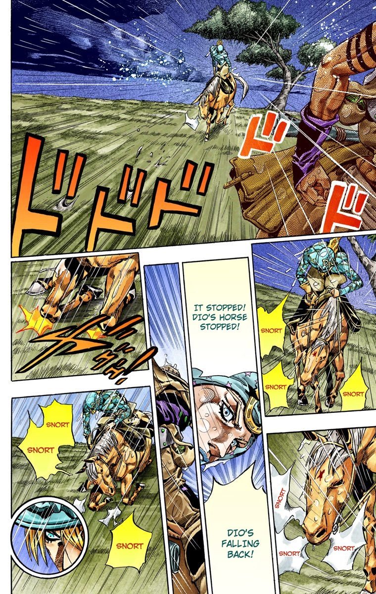 JoJo's Bizarre Adventure Steel Ball Run Colored Manga