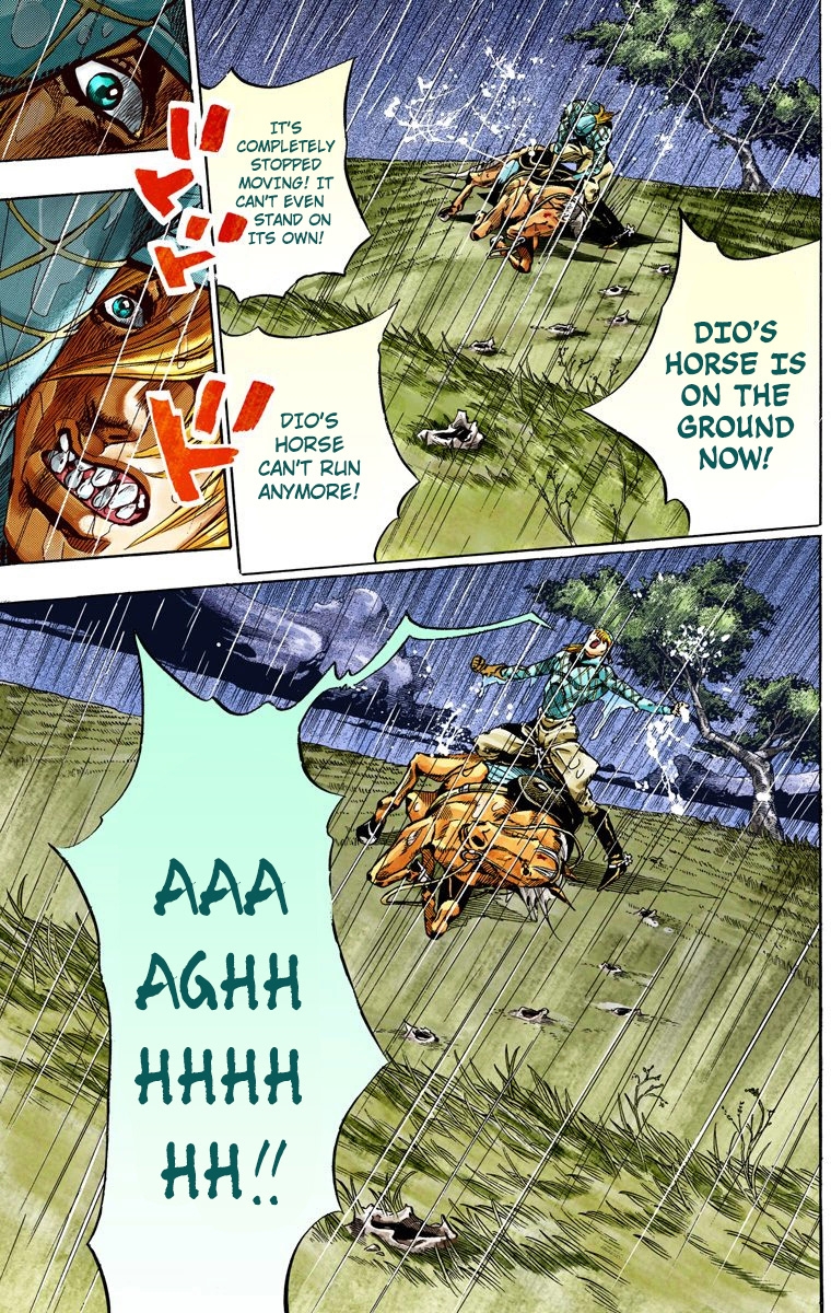 JoJo's Bizarre Adventure Steel Ball Run Colored Manga