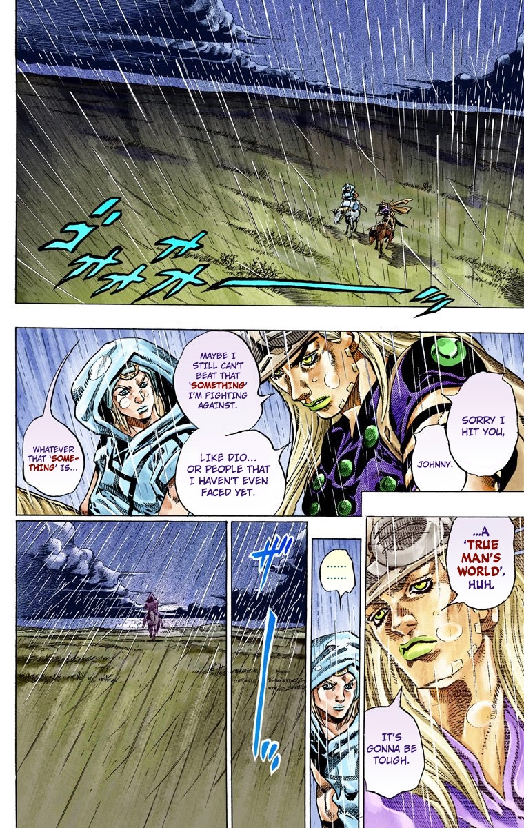 JoJo's Bizarre Adventure Steel Ball Run Colored Manga