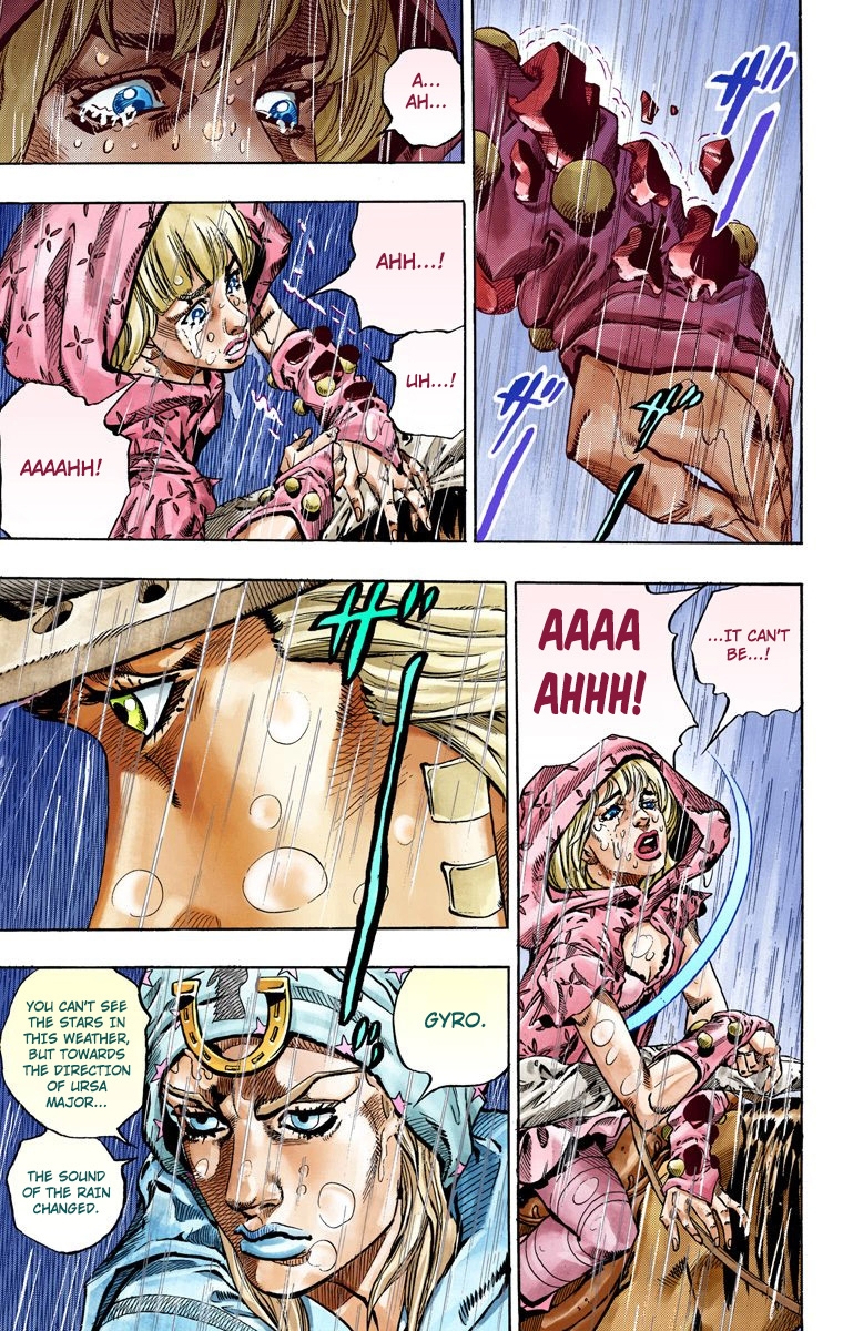 JoJo's Bizarre Adventure Steel Ball Run Colored Manga