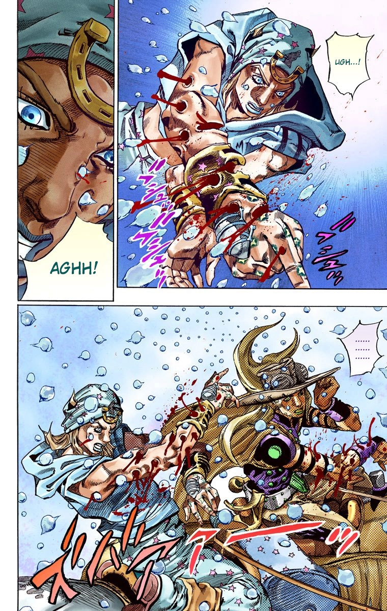 JoJo's Bizarre Adventure Steel Ball Run Colored Manga
