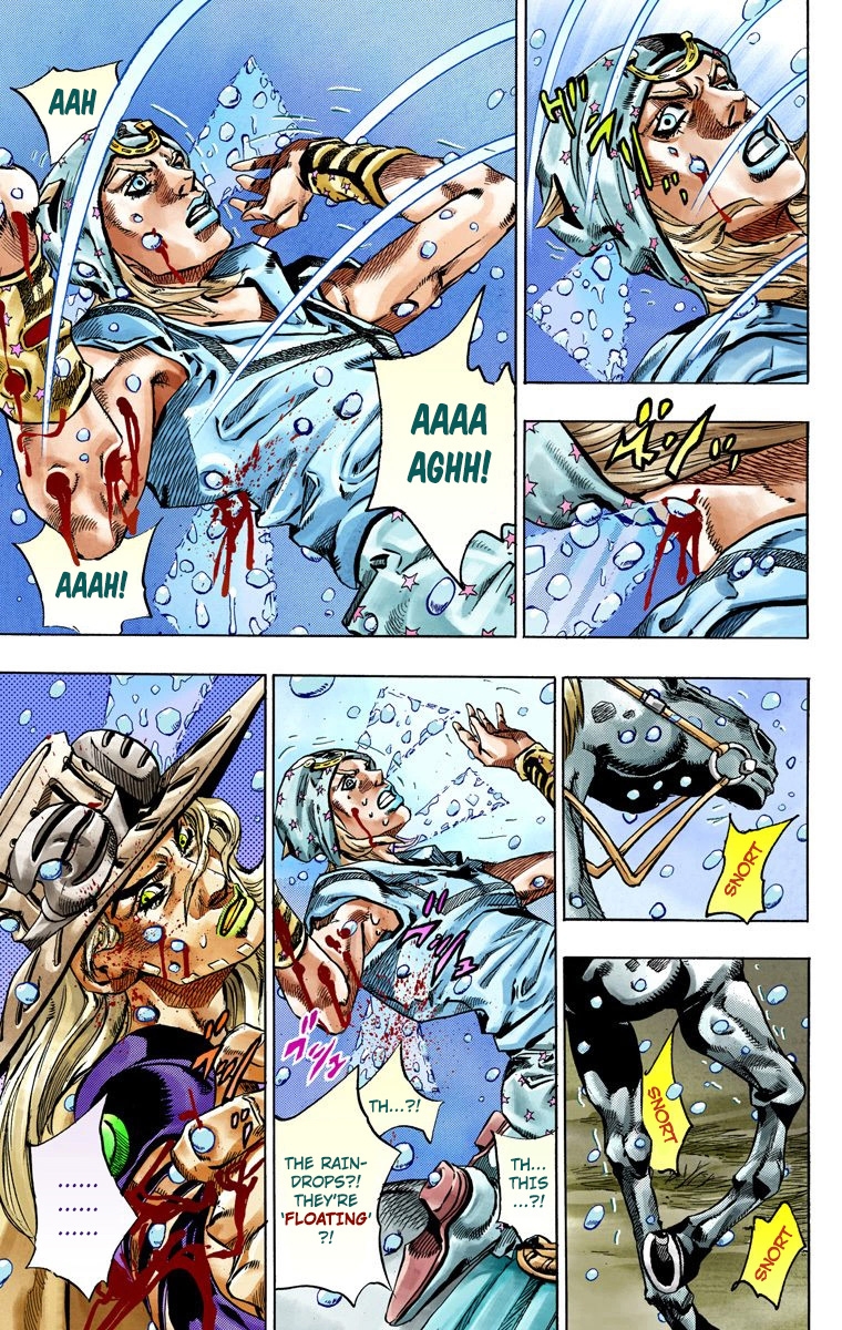 JoJo's Bizarre Adventure Steel Ball Run Colored Manga