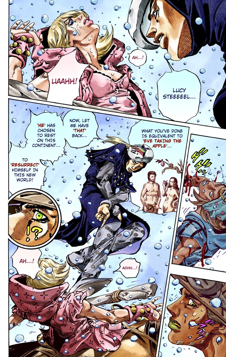 JoJo's Bizarre Adventure Steel Ball Run Colored Manga