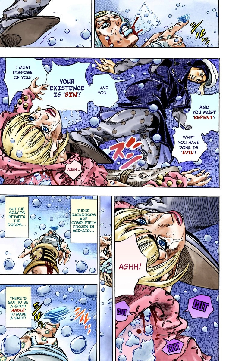 JoJo's Bizarre Adventure Steel Ball Run Colored Manga