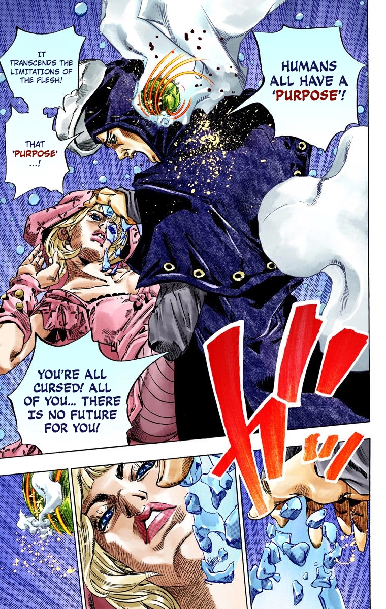 JoJo's Bizarre Adventure Steel Ball Run Colored Manga