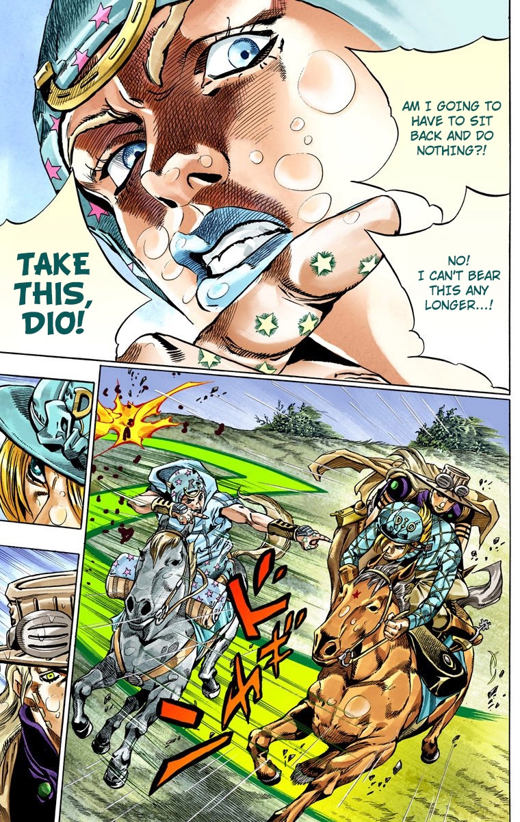 JoJo's Bizarre Adventure Steel Ball Run Colored Manga
