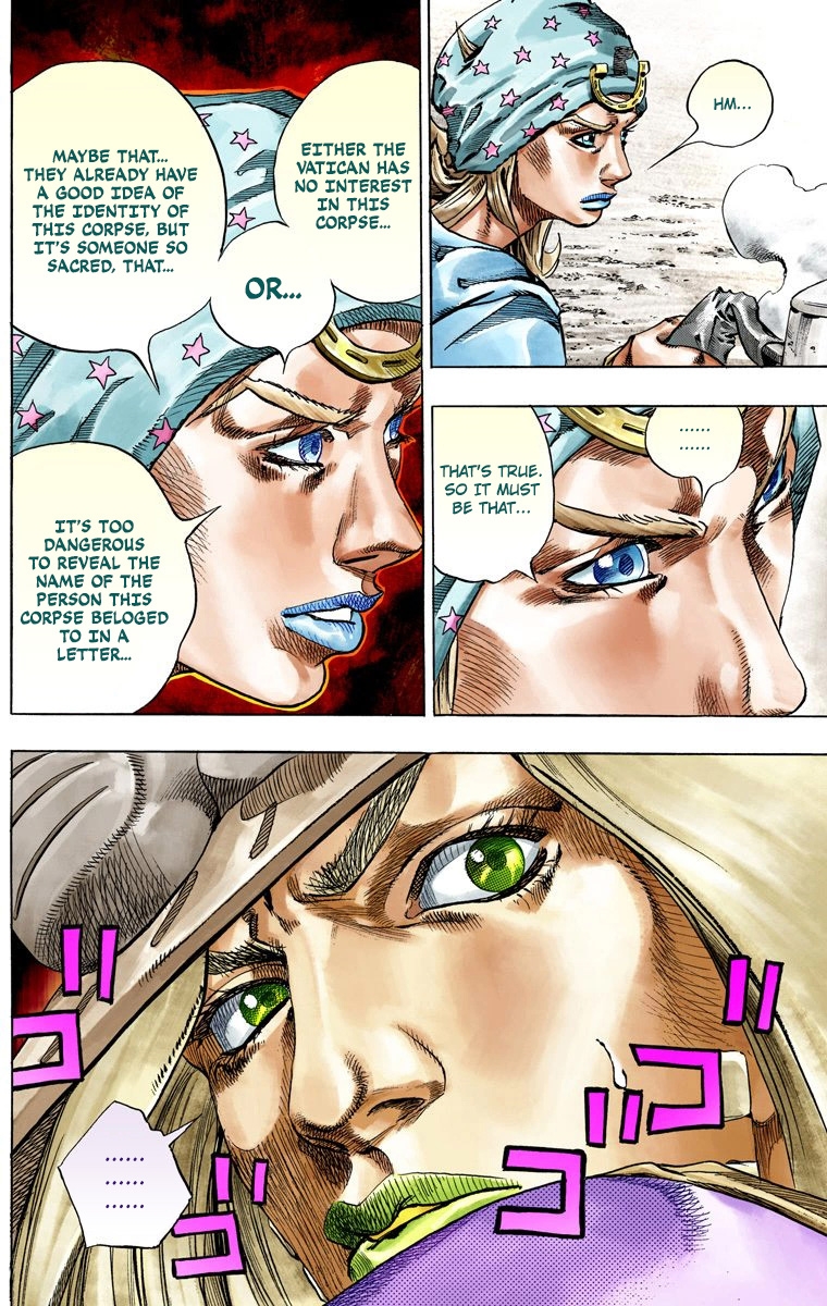 JoJo's Bizarre Adventure Steel Ball Run Colored Manga