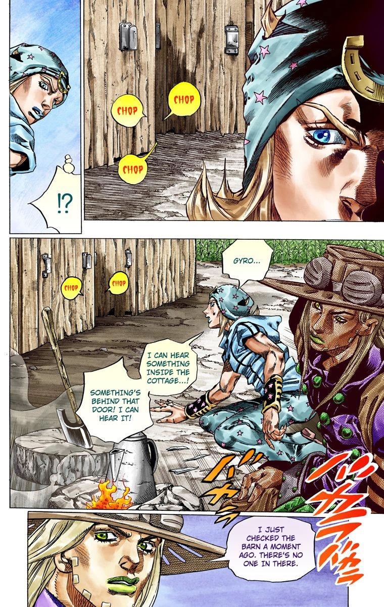JoJo's Bizarre Adventure Steel Ball Run Colored Manga