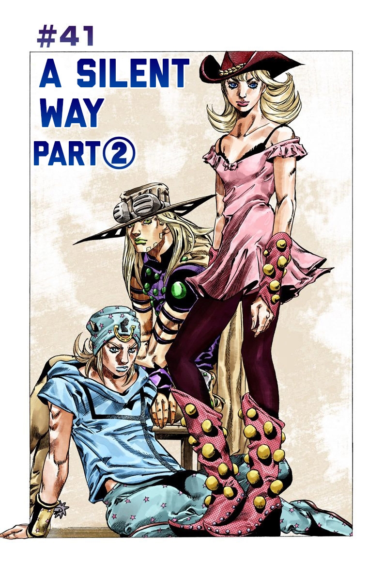 JoJo's Bizarre Adventure Steel Ball Run Colored Manga