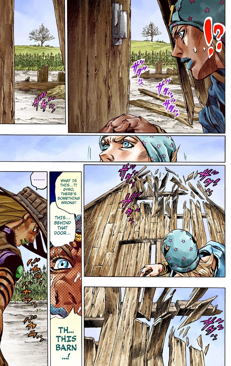 JoJo's Bizarre Adventure Steel Ball Run Colored Manga