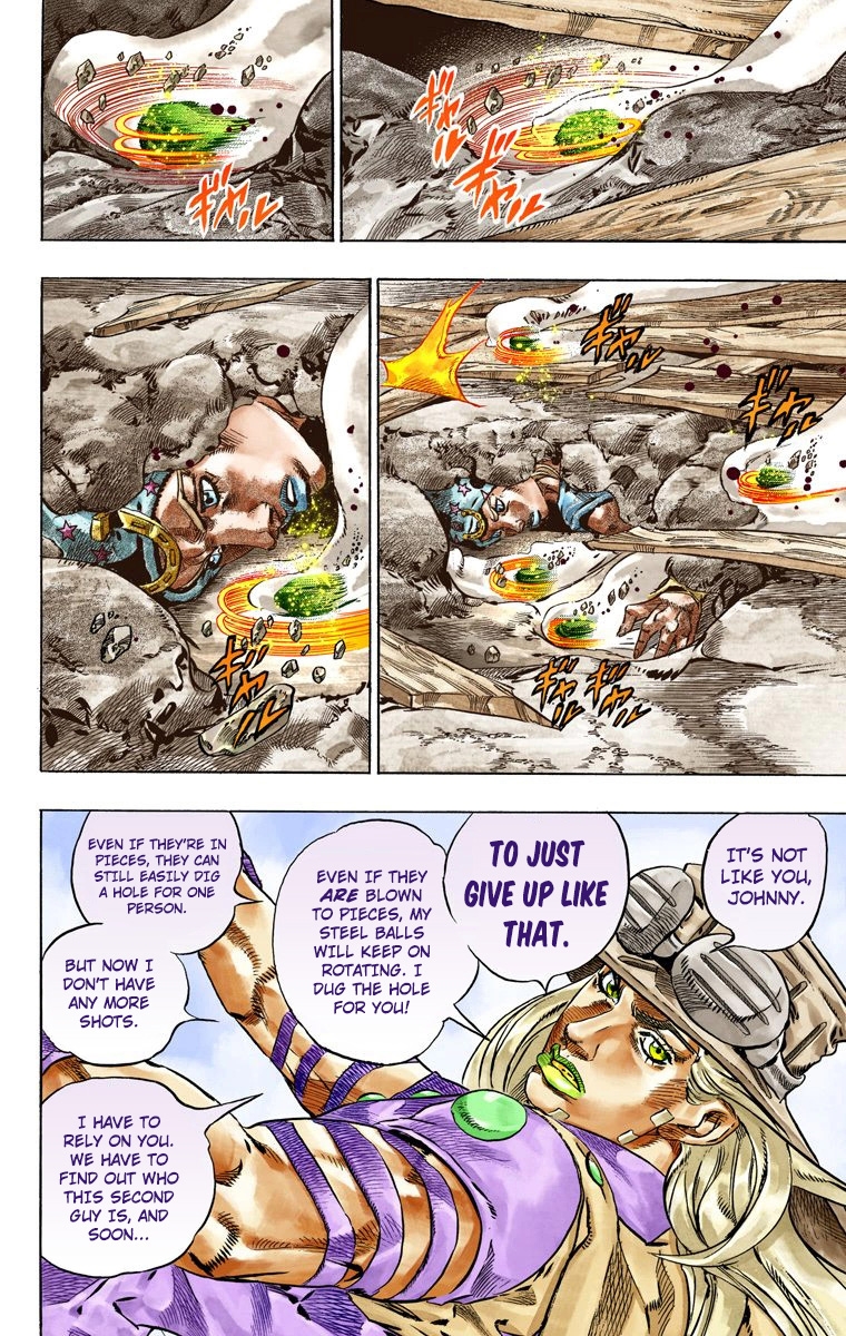 JoJo's Bizarre Adventure Steel Ball Run Colored Manga