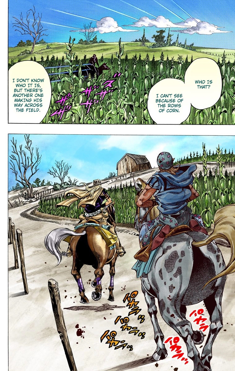 JoJo's Bizarre Adventure Steel Ball Run Colored Manga
