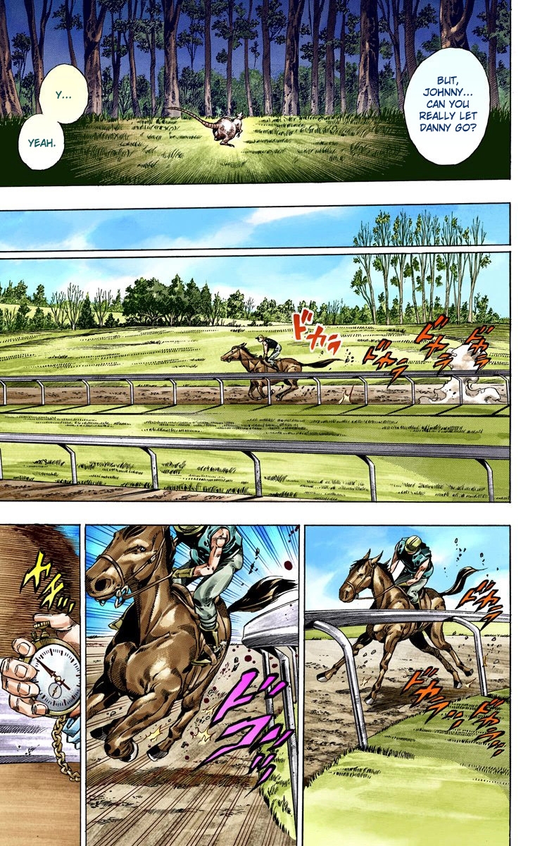 JoJo's Bizarre Adventure Steel Ball Run Colored Manga