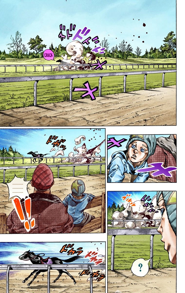 JoJo's Bizarre Adventure Steel Ball Run Colored Manga