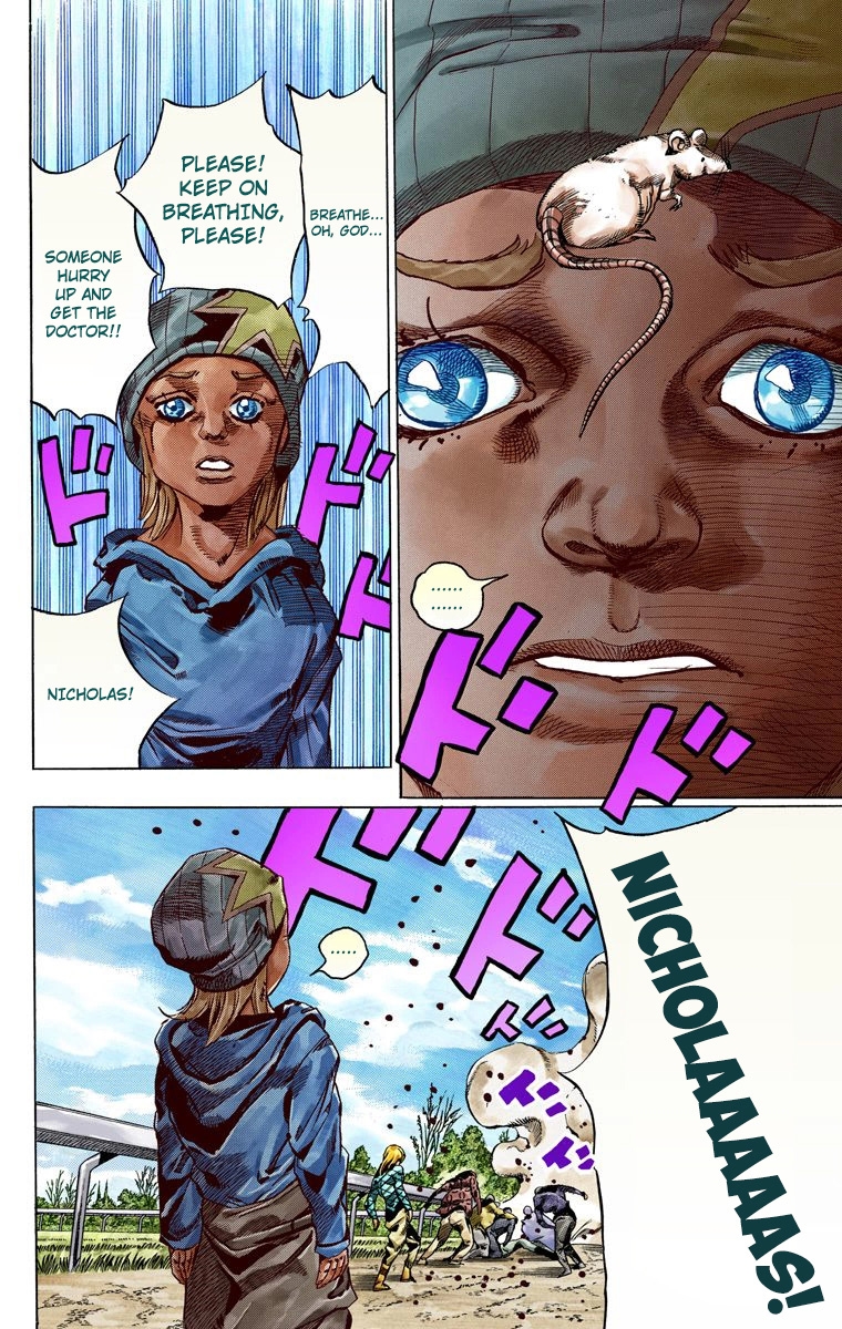 JoJo's Bizarre Adventure Steel Ball Run Colored Manga