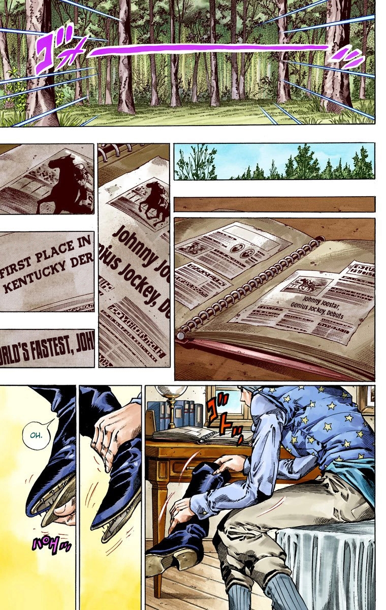 JoJo's Bizarre Adventure Steel Ball Run Colored Manga