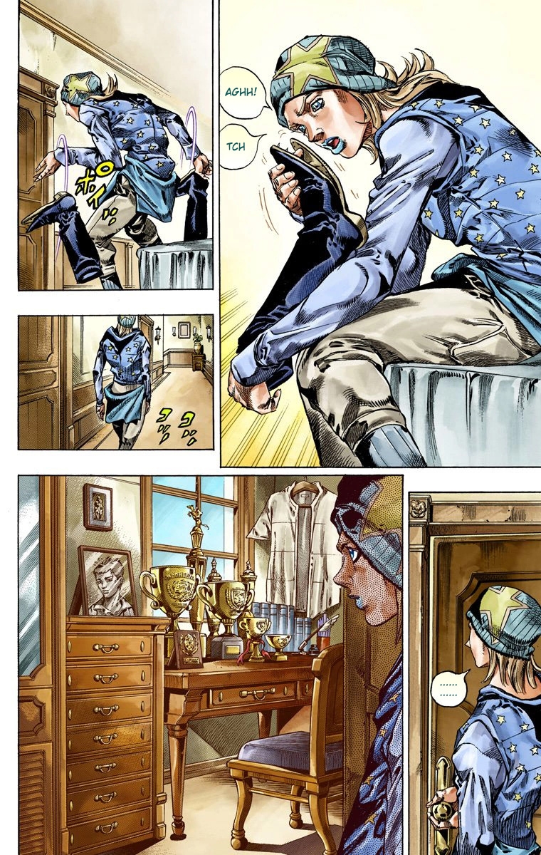 JoJo's Bizarre Adventure Steel Ball Run Colored Manga