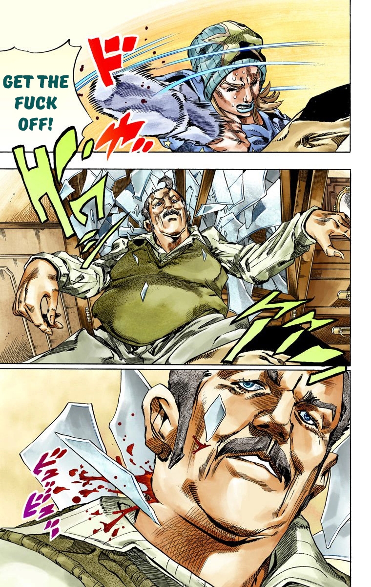 JoJo's Bizarre Adventure Steel Ball Run Colored Manga