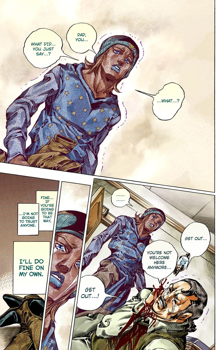 JoJo's Bizarre Adventure Steel Ball Run Colored Manga